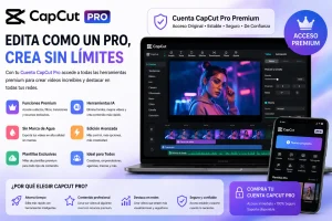 cuenta capcut pro