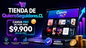 comprar Canva Pro Chile